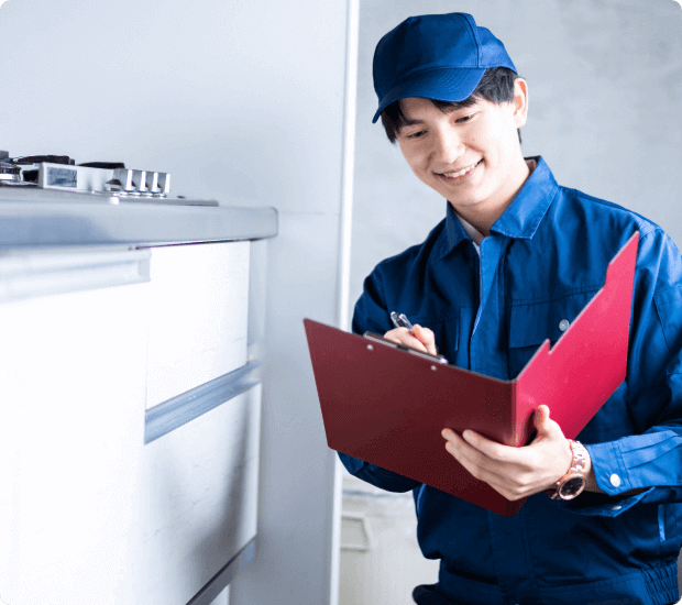 自社スタッフによる責任施工